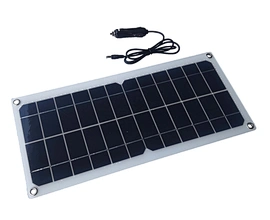 18V 5.5W solar car trickle charger for car moto rv marine boat lead acid gel lithium battery